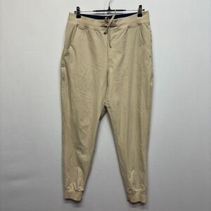 Birddogs Men Performance Joggers Pants Size XL X-Large Beige C087 -20
